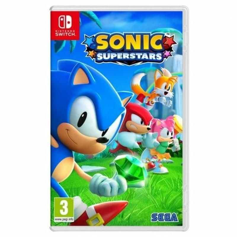 بازی sonic superstars نسخه استاندارد مخصوص nintendo switch